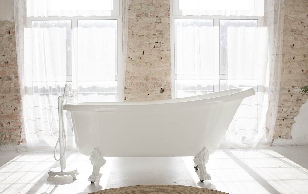 The Budget-Friendly Bathtub Curtain That Looks Luxe | Smart Living Curtains