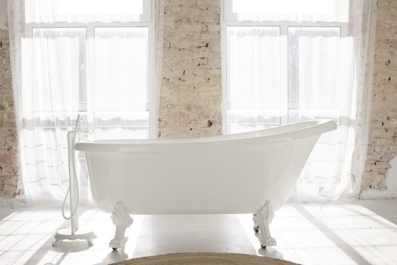 The Budget-Friendly Bathtub Curtain That Looks Luxe | Smart Living Curtains