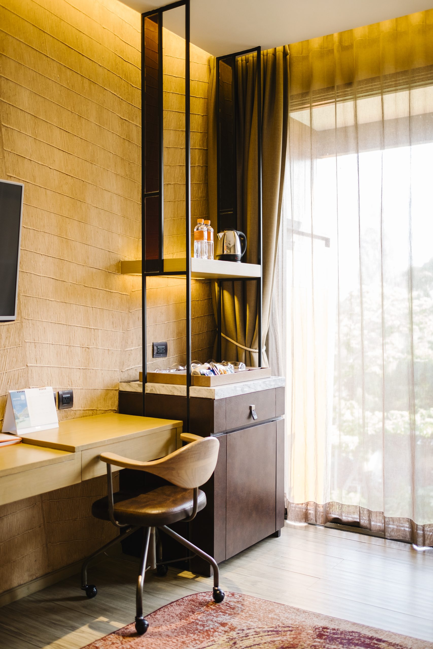 relax corner in room